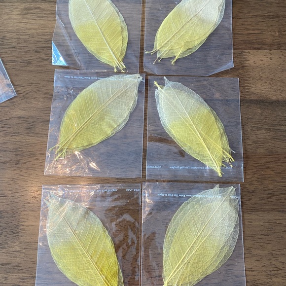 ⚠️add on +$1⚠️Dried Leaves, Rustic Decor 5pcs per pack - Picture 4 of 6